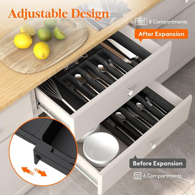 Lifewit Deep Silverware Drawer Organizer - Image 5