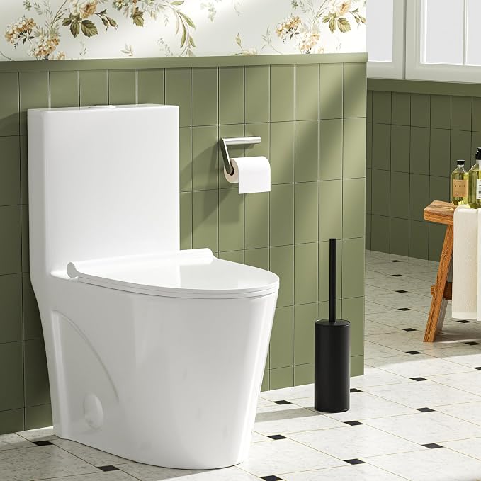 Toilet Brush and Holder Set, Toilet Bowl Brush - Image 2