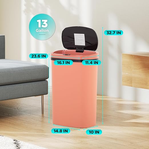 Automatic Motion Sensor Bathroom Trash Can - Image 7