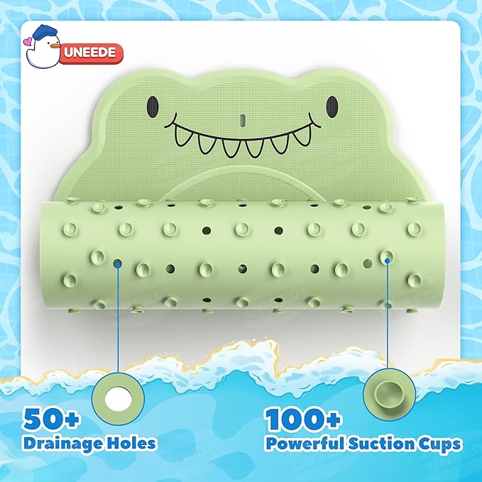 UNEEDE Dinosaur Kids Bathtub Mat - Image 3