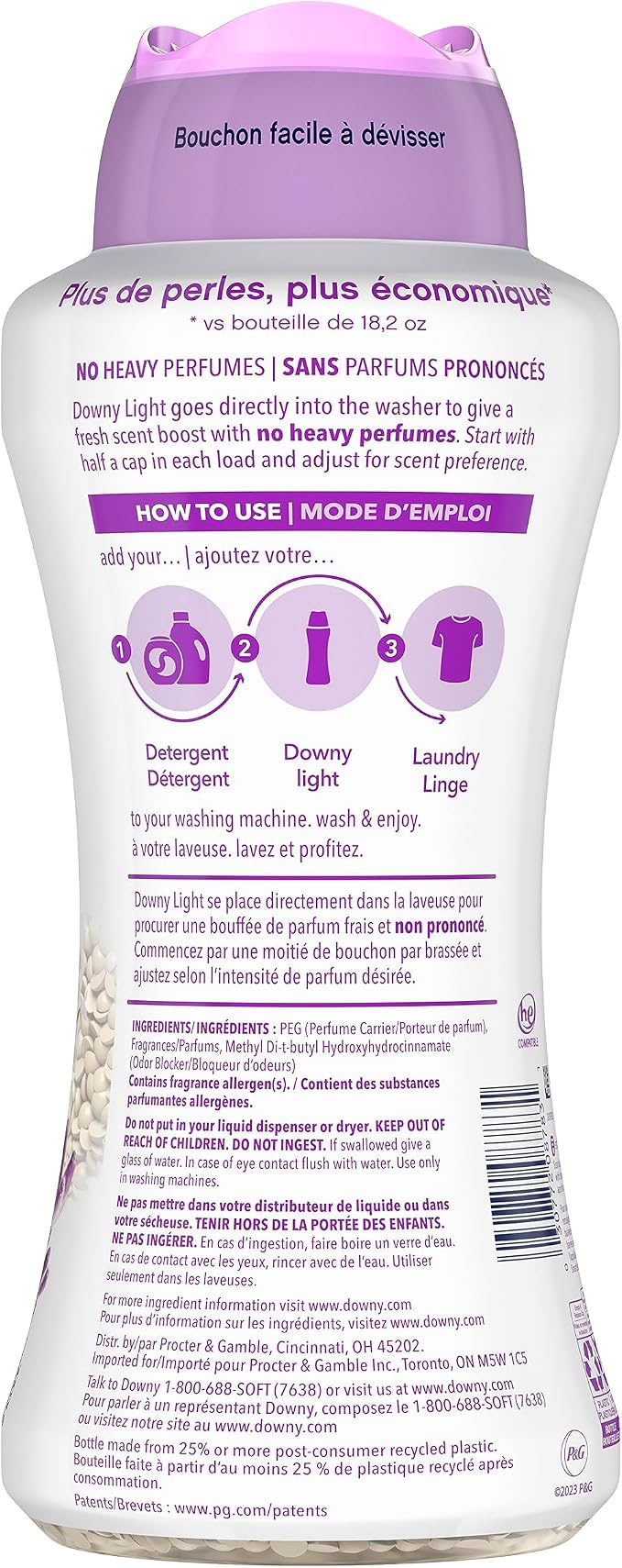 Downy Light Laundry Scent Booster Beads - Image 2