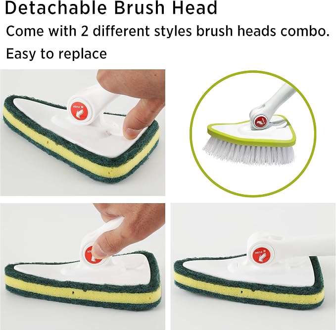 CQT 2 in 1 Bathroom Cleaning Brush - Image 8