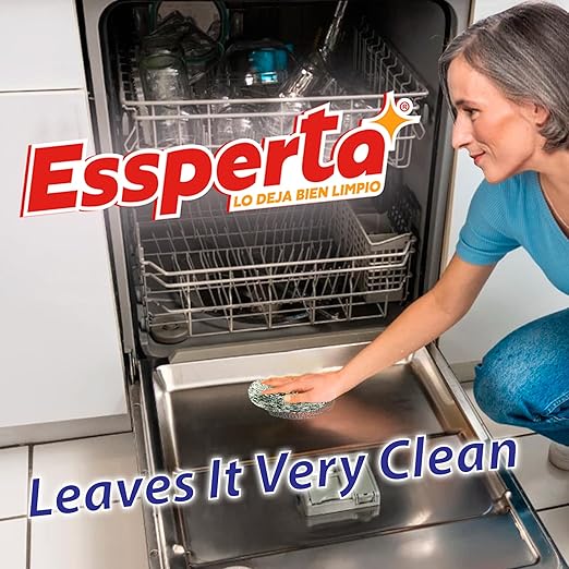 3 Pcs ESSPERTA Stainless Steel Wool Scrubber，3 Steel Scrubber Wool Pads - Image 4