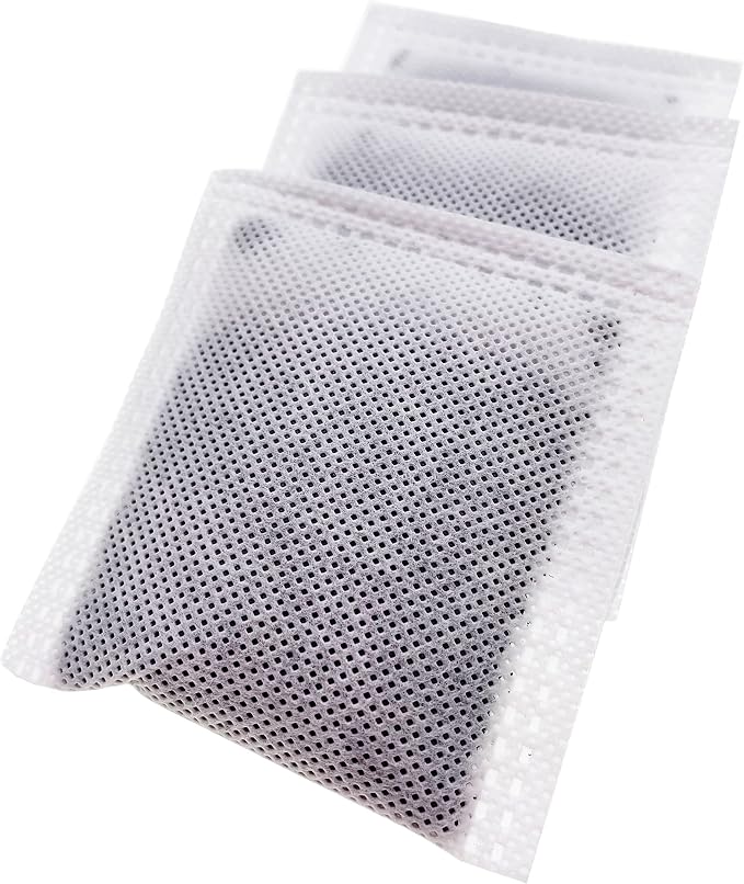 4 Pack Compact Activated Charcoal Odor Absorbing Filter Smaller Refill - Image 3