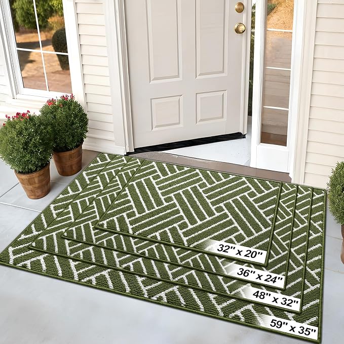 OLANLY Indoor Door Mat, 48x32 Inch, Dirt Resistant and Absorbent, Non-Slip - Image 7