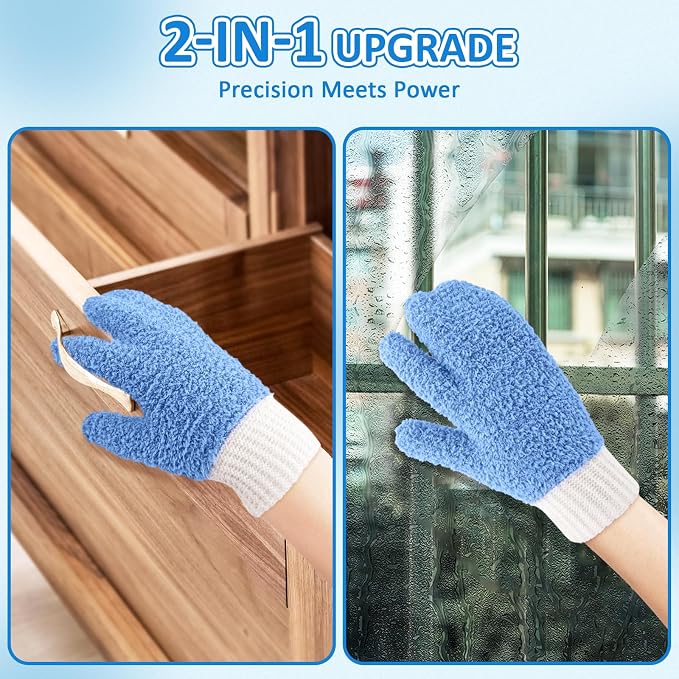 MIG4U Microfiber Dusting Gloves House Cleaning Glove - Image 9