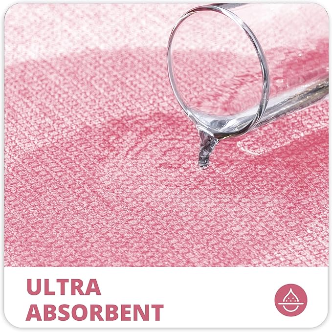 Bath Mat, Ultra Thin Bathroom Runner Rugs, Large Bath Mats - Image 3