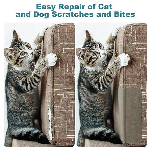 J.CARP 2Pcs Linen Repair Patches, Large Self-Adhesive Fabric Patch - Image 7
