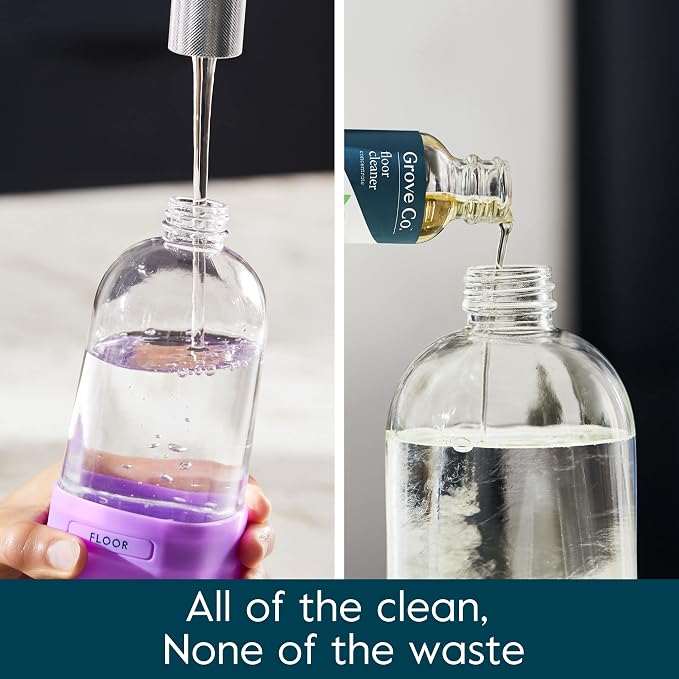 Grove Co. Floor Cleaner Refill Concentrate + 1 x Durable Glass Spray Bottle - Image 4