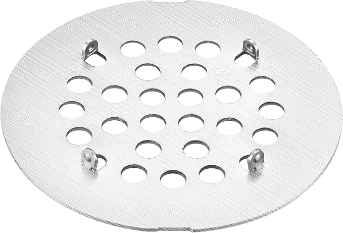 rrajj 4-1/4 Inch Round Snap-in Shower Floor Drain Cover Replacement Cover - Image 4