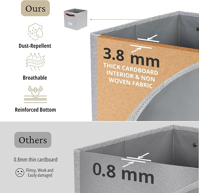 DECOMOMO Storage Bins, Cube Storage Bin - Image 5