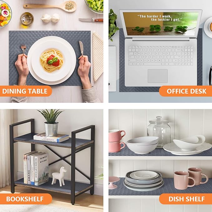 Shelf Liners for Kitchen Cabinets Refrigerator Liners Waterproof & Oil-Proof - Image 2