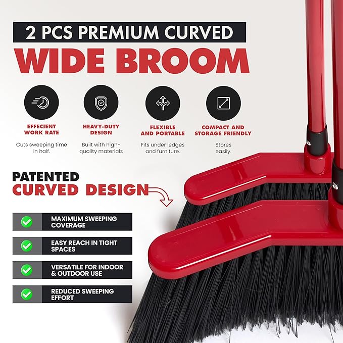 Da Vinci Curved Angle Broom - Image 3