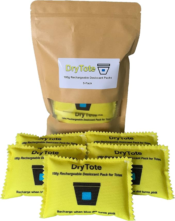 100g Rechargeable Desiccant Pack of 5 by DryTote