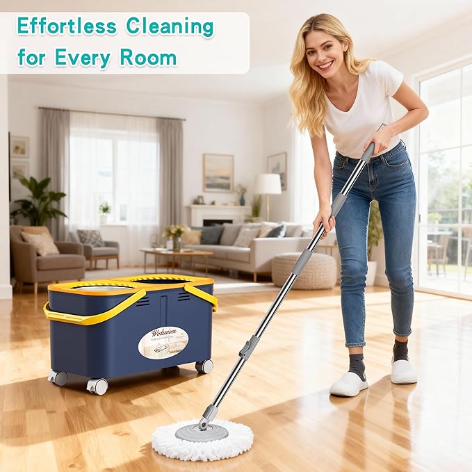 Mop and Bucket with Wringer Set - Image 7