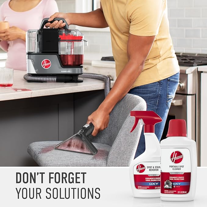 Hoover ONEPWR CleanSlate Cordless Portable Carpet + Upholstery Spot Cleaner - Image 9