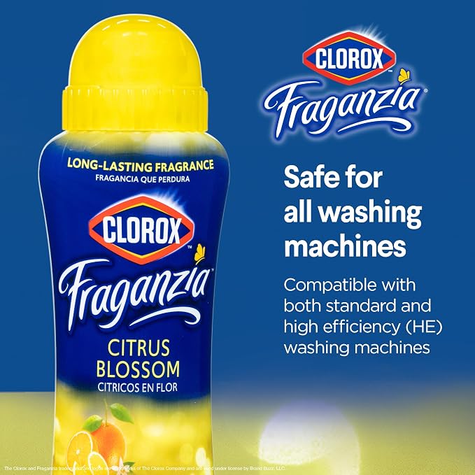 Clorox Fraganzia Laundry Scent Booster Crystals in Citrus Blossom Scent - Image 4