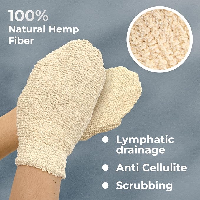 GUARD&MARINE Natural Shower Mitts - Image 5