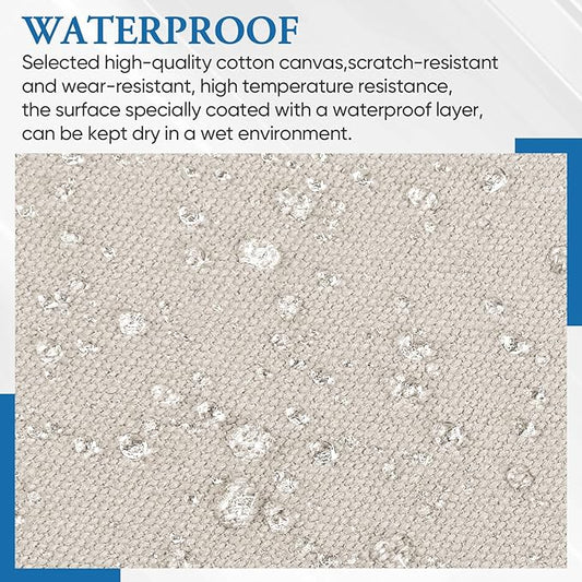 Canvas Patch 5.5 x 8 Inches 6Pcs Self-Adhesive Waterproof Canvas Patch Kit - Image 2
