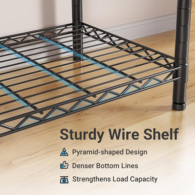 VIPEK V5C Plus Covered Clothes Rack Portable Wardrobe Closet, Heavy Duty - Image 6