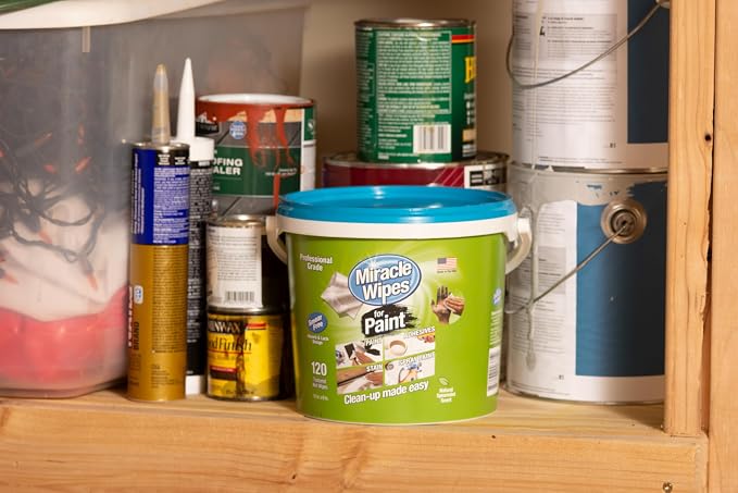 MiracleWipes for Paint Prep & Cleanup, Remove Tough Grime Build-Up, Wet Paint - Image 3