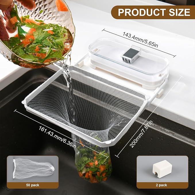 Kitchen Sink Drain Strainer Basket Holder - Image 2