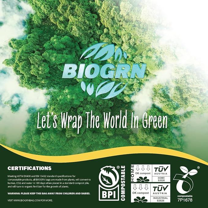 10-13 Gallon Compostable Trash Bags - Image 5