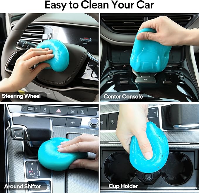 PULIDIKI Car Cleaning Gel for Car Detailing Putty Car Putty Auto Cleaning Kits - Image 3