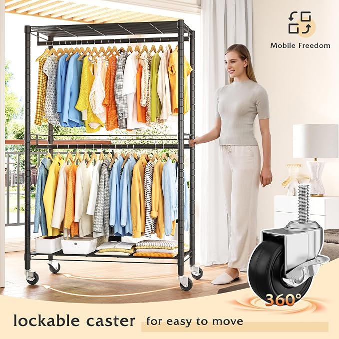 Raybee Heavy Duty Clothing Rack - Image 5