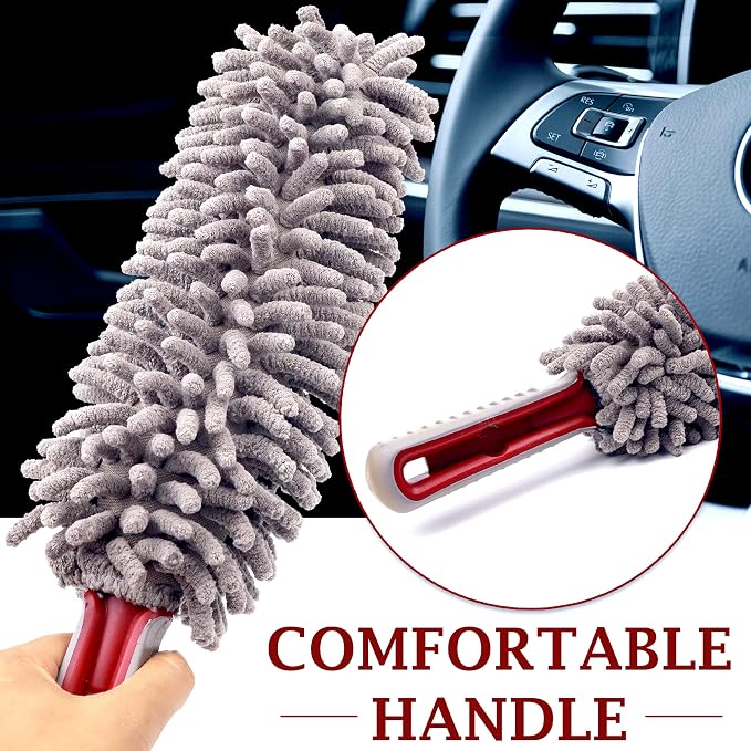 Car Duster Interior by TAKAVU, 360° Microfiber Fingers, Unbreakable Comfort - Image 5