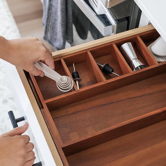 KitchenEdge Adjustable Kitchen Drawer Organizer - Image 7
