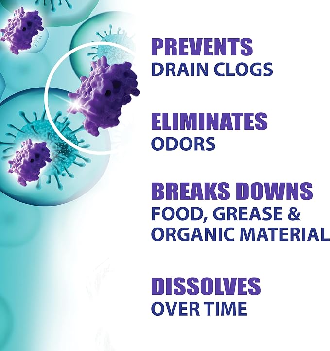 SANI 360° Sani Sticks Drain Cleaner and Deodorizer, Enzyme Pipe Cleaners - Image 5