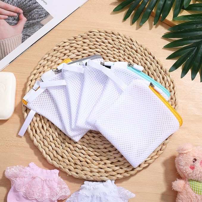 6pcs Laundry Bag Mesh Wash Bag Mini Washing Machine Underwear Washing Bag Wash - Image 8