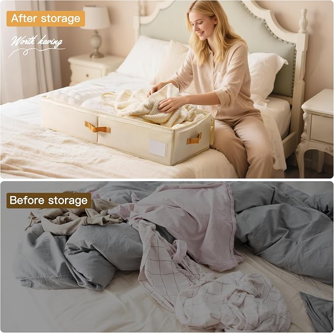 Criusia Under Bed Storage Bins - Image 6