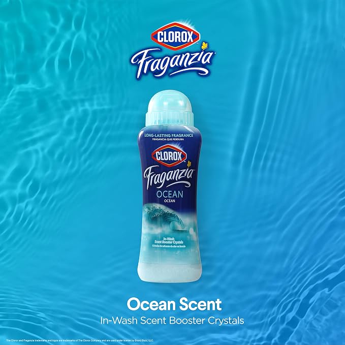 Clorox Fraganzia Laundry Scent Booster Crystals in Ocean Scent - Image 2