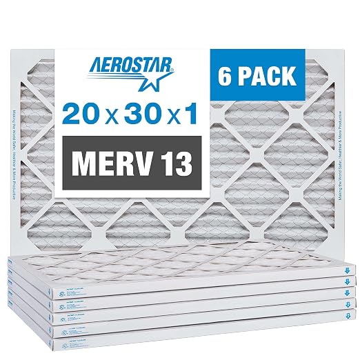 Aerostar 20x30x1 MERV 13 by AirFiltersDelivered