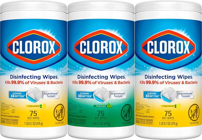 Clorox Disinfecting Wipes Value Pack, Household Essentials - Image 9