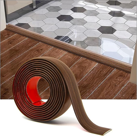 Art3d 10 FT Self Adhesive Vinyl Floor Transition Strip, Laminate Floor Strip by Art3d