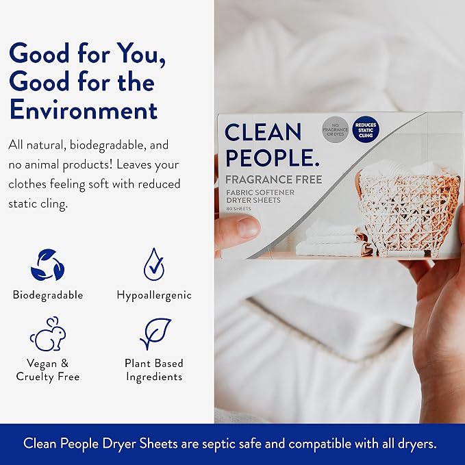 The Clean People Fabric Softener Sheets - Image 2