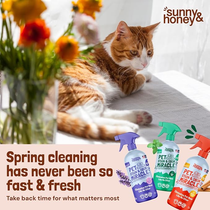 Sunny & Honey Pet Stain Remover & Enzyme Cleaner - Image 9