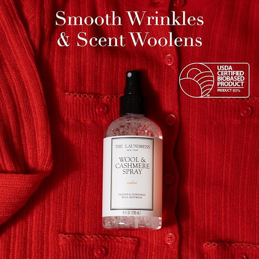 The Laundress Wool and Cashmere Fabric Spray, Wool Dewrinkle Spray, Upholstery - Image 2