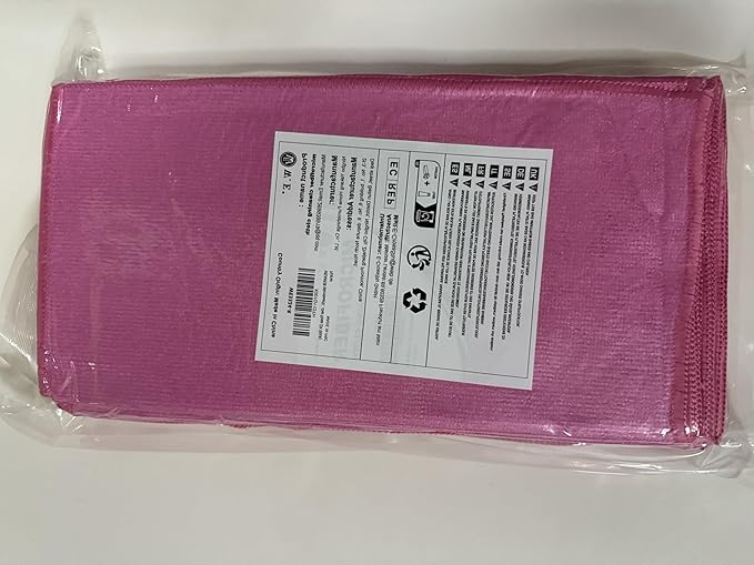 Microfiber Cleaning Cloth-24Pcs Ultra Soft Highly Absorbent Rags - Image 7