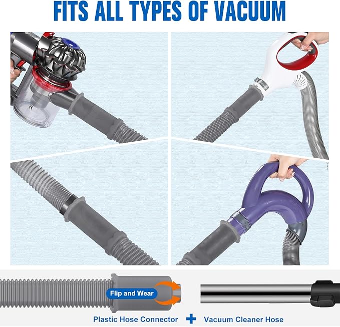 Sealegend Upgrade Dryer Vent Cleaner Kit Vacuum Hose Attachment Compatible - Image 4