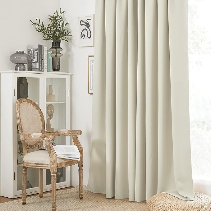 RYB HOME Blackout Curtains for Living Room, Large Window Shades for Bay Window - Image 5