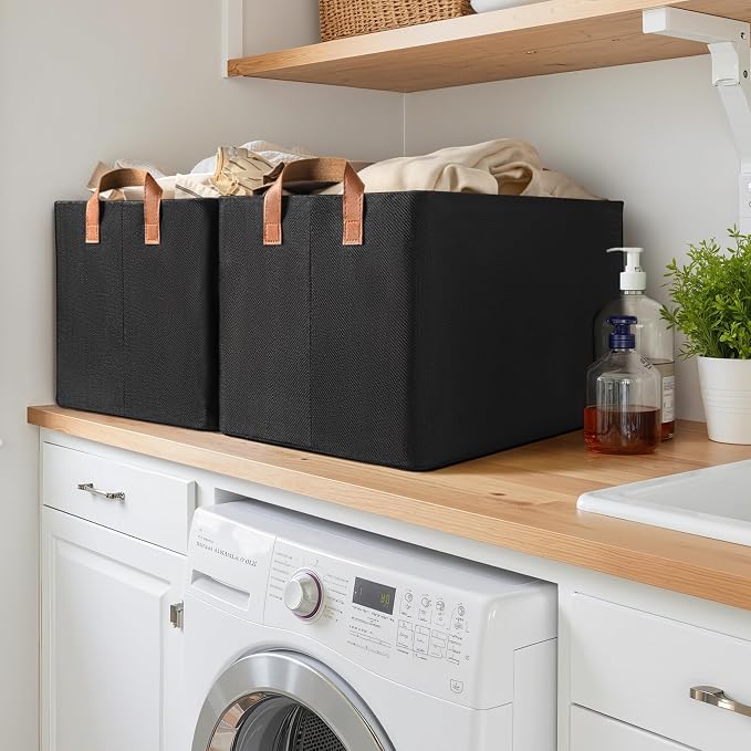GRANNY SAYS Storage Baskets for Shelves, Closet Organizer Bins, Clothes Storage - Image 4