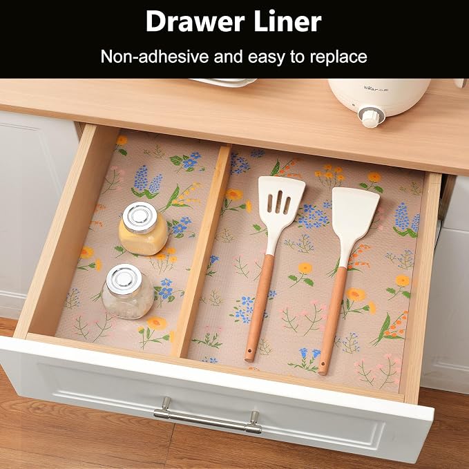 INNOLITES Non-Slip Shelf Liner – Cabinet & Drawer Liner Non-Adhesive – - Image 2