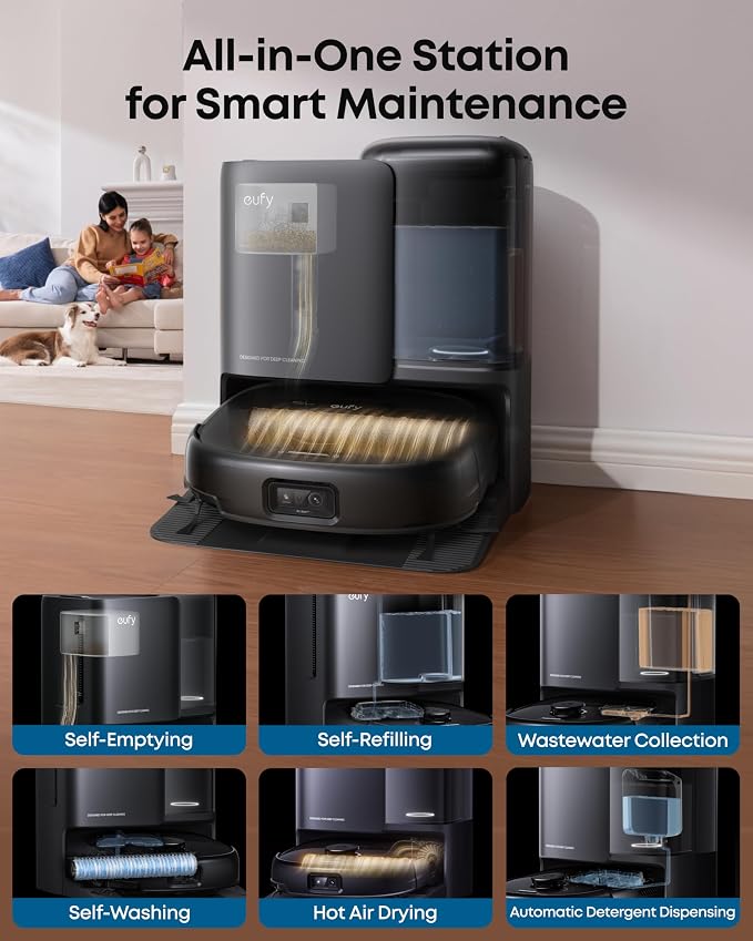 eufy Robot Vacuum E25, HydroJet System - Image 2