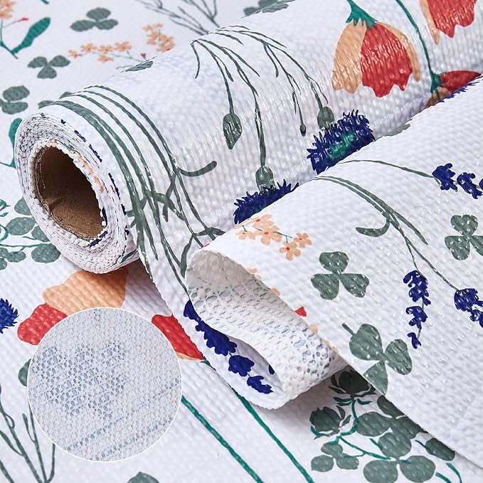 Drawer and Shelf Liner for Kitchen Cabinets, Non Adhesive, Non Slip Drawer by Unknown