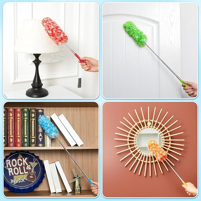 Tanlade 24 Pcs Microfiber Feather Duster - Image 7