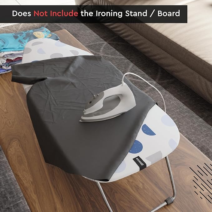 Encasa XO Ironing Board Cover and Pad 28"x12" - Image 4